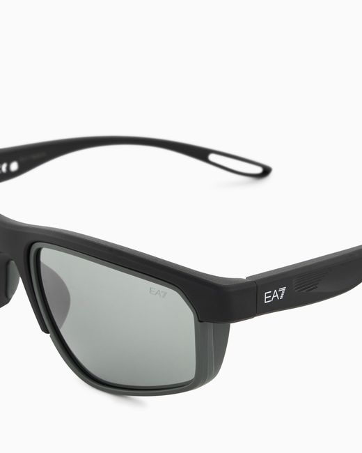 EA7 Sonnenbrille Vyron in Black für Herren