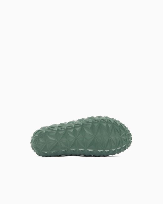 EA7 Green Prisma Sliders
