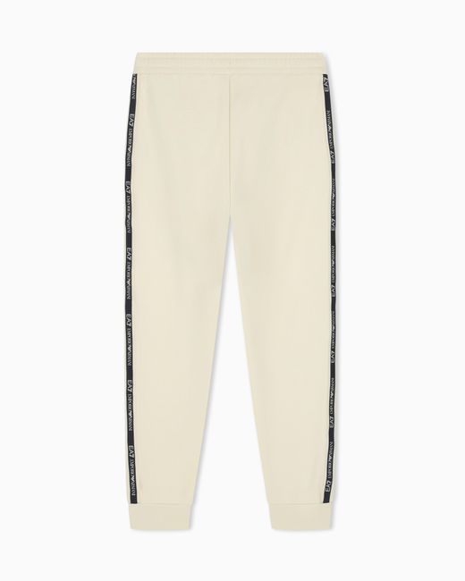 EA7 Natural Slim Fit Pants Logo Series for men