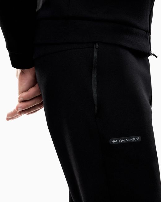 EA7 Black Dynamic Athlete Tracksuit for men