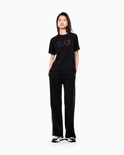 EA7 Black Logo Series Jersey T-Shirt