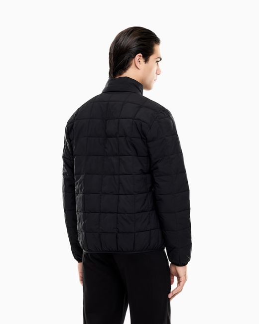 EA7 Blue Premium Shield Technical-Fabric Jacket for men