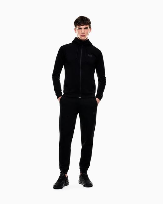 EA7 Blue Dynamic Athlete Tracksuit for men