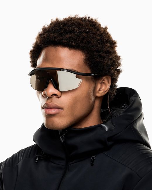 EA7 Metallic Rycer Pro Sunglasses for men