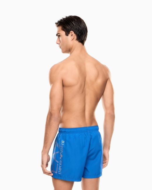 EA7 Blue Swimsuit Royal for men