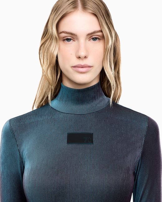 EA7 Blue Slim Fit Dress 7.0
