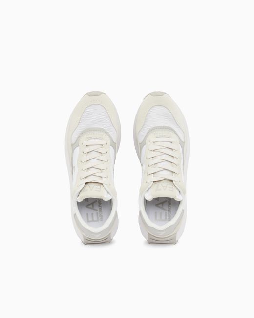 EA7 White Wader Sneakers