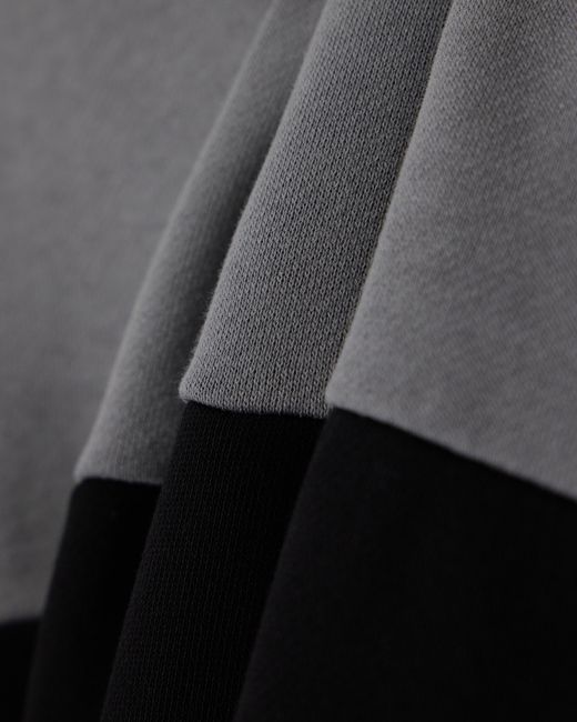 EA7 Black Jersey Sweatshirt Athletic Cotton Regular Fit for men