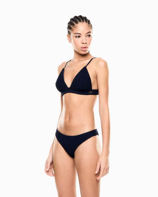 EA7 Blue Triangle Bikini
