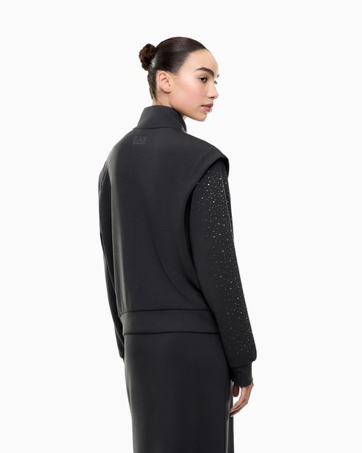 EA7 Black Precious Sweatshirt