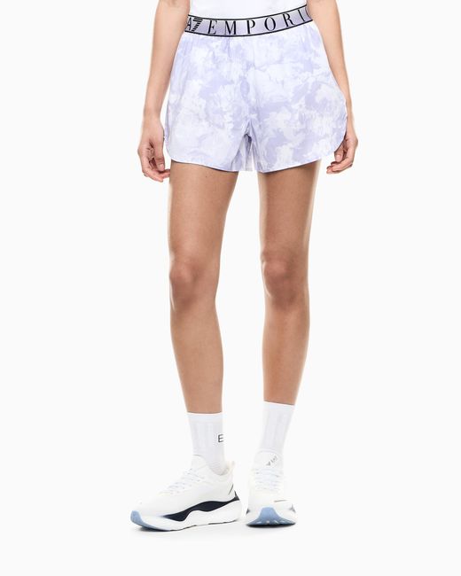 EA7 Blue Shorts
