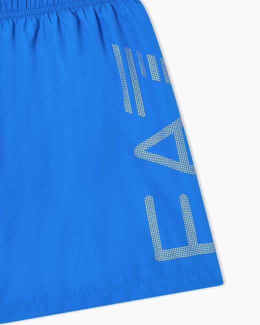 EA7 Blue Swimsuit Royal for men