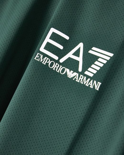 EA7 Green Internazionali Bnl D'Italia Ventus7 Technical Fabric T-Shirt for men