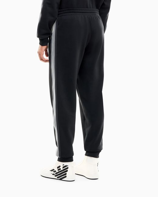 EA7 Blue Trouser Logo Series Regular Fit for men