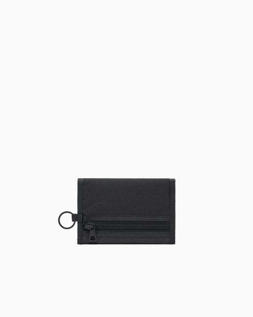 EA7 White Zip-Around Wallet