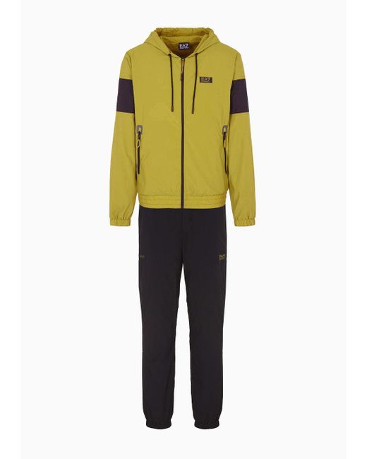 EA7 Yellow Dynamic Athlete Tracksuit In Ventus7 Technical Fabric Asv for men
