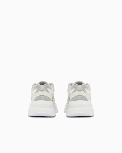 EA7 White Crave Sneakers