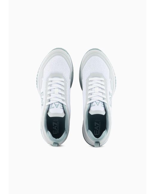 Sneakers Tennis Hard di EA7 in White