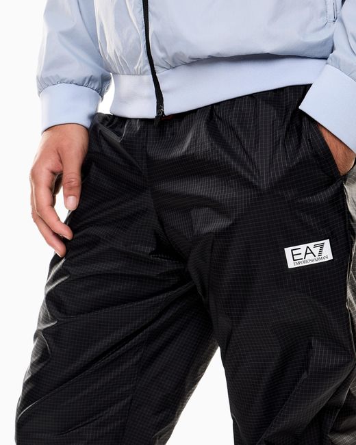 EA7 Blue Dynamic Athlete Tracksuit for men