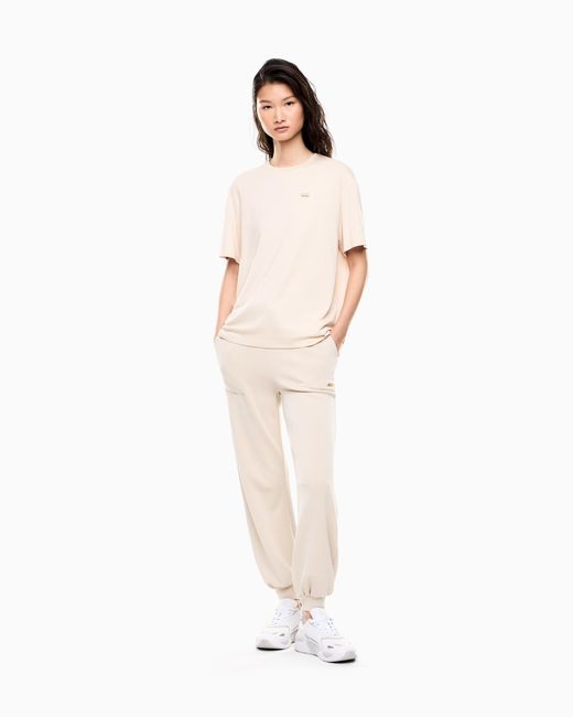 EA7 Natural Core Lady Stretch Modal Blend Interlock Joggers