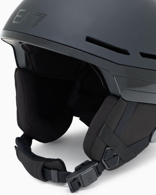 EA7 Black Vortan Ski Helmet