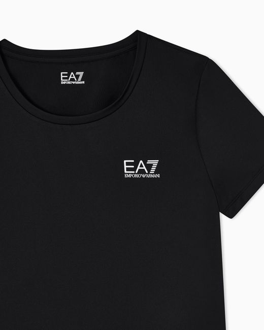 EA7 Black T-Shirt Vigor7 Slim Fit