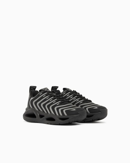 Sneakers Infinity Neo Con Tomaia di EA7 in Black
