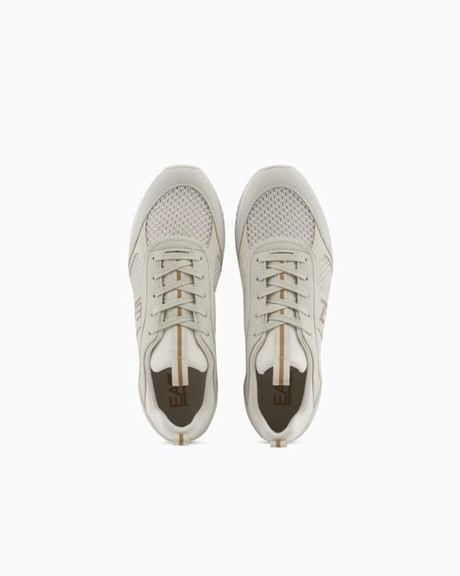 Sneakers And Carbon di EA7 in White