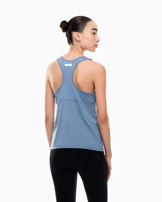 EA7 Blue Dynamic Athlete Tank Top