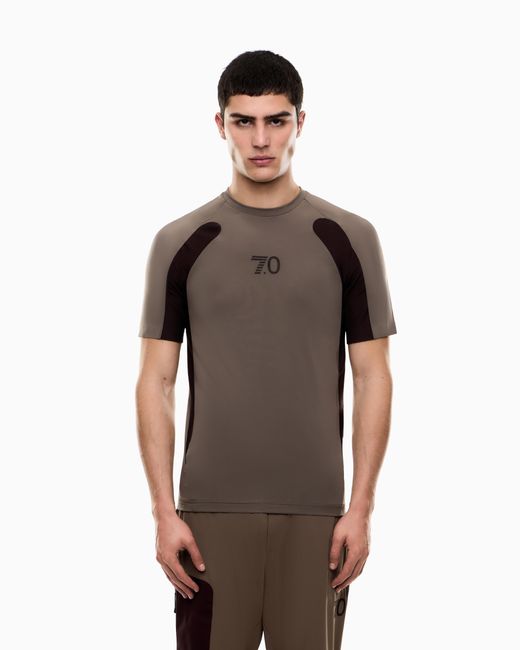 EA7 Gray 7.0 Show T-Shirt for men