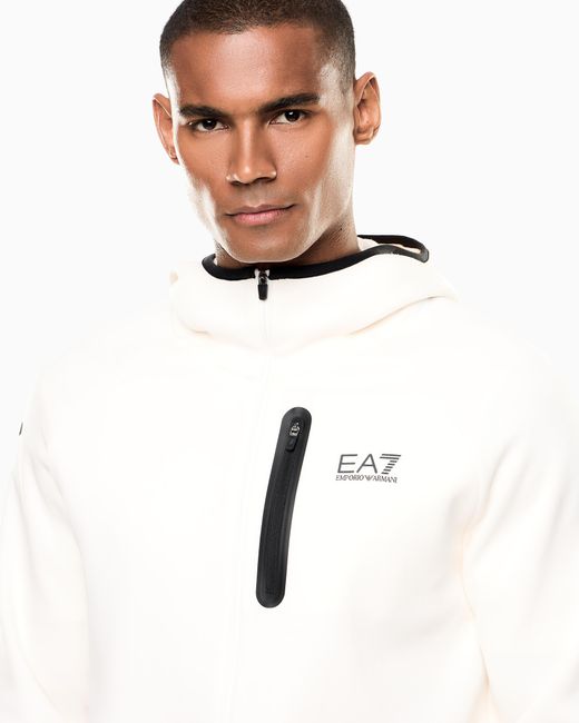 EA7 Natural Dynamic Athlete Hooded Sweatshirt for men