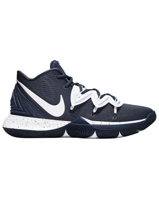 Nike KYRIE 5 EP Aiwen 5th generation built in air cushion actual combat basketball shoes men 's shoes white orange Nike