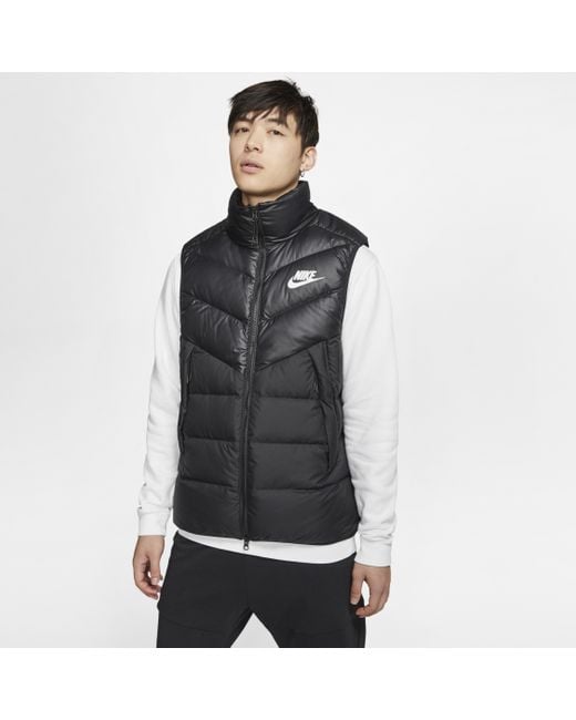 nike windrunner down fill vest