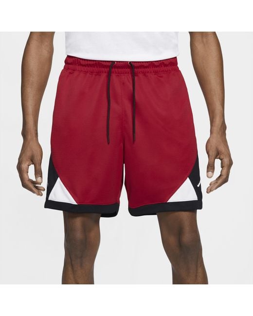 Nike Synthetic Mj Dry Air Diamond 7shorts in Red for Men - Lyst