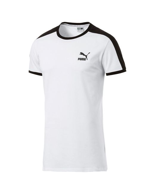 white puma tshirt