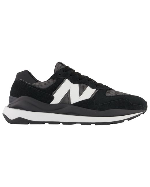 New Balance Suede 5740 V1 Running Shoes in Black/White (Black) for
