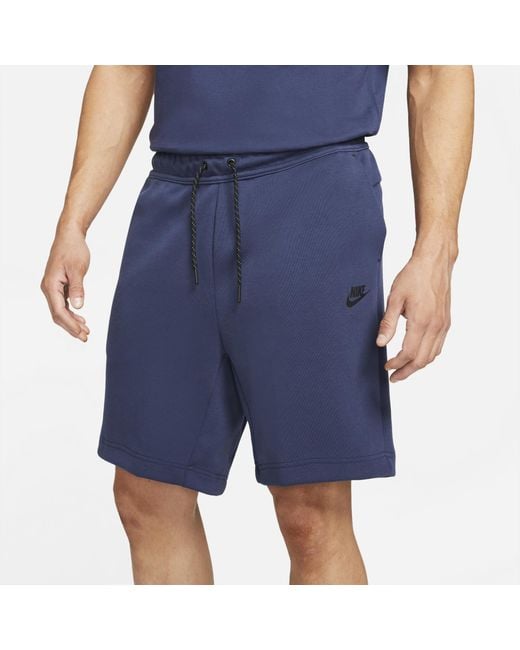 Nike Sportswear Tech Fleece Shorts in Midnight Navy/Black (Blue) for Men -  Save 41% | Lyst