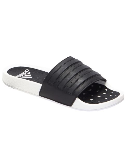 adidas black boost slides