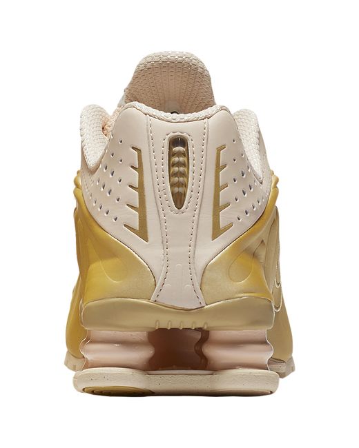 nike shox r4 beige