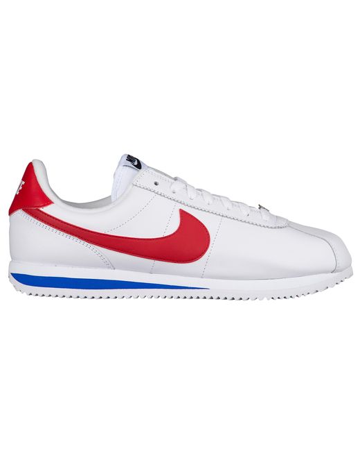 all red nike cortez shoes