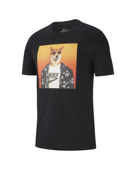 Nike Menswear Dog Tshirt in Black for Men Lyst
