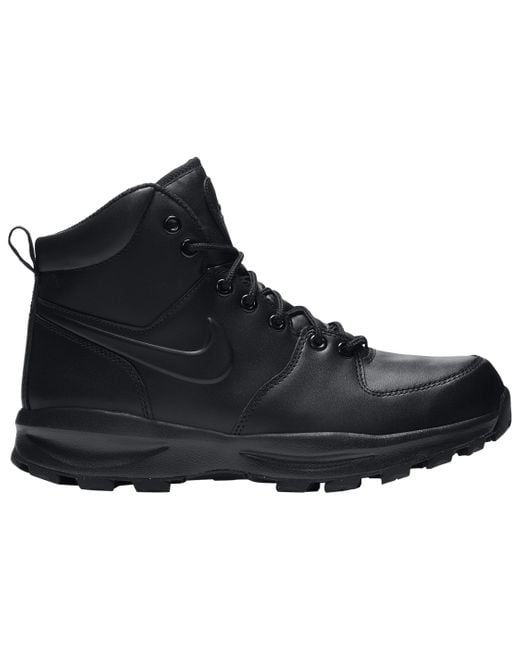 nike black manoa boots