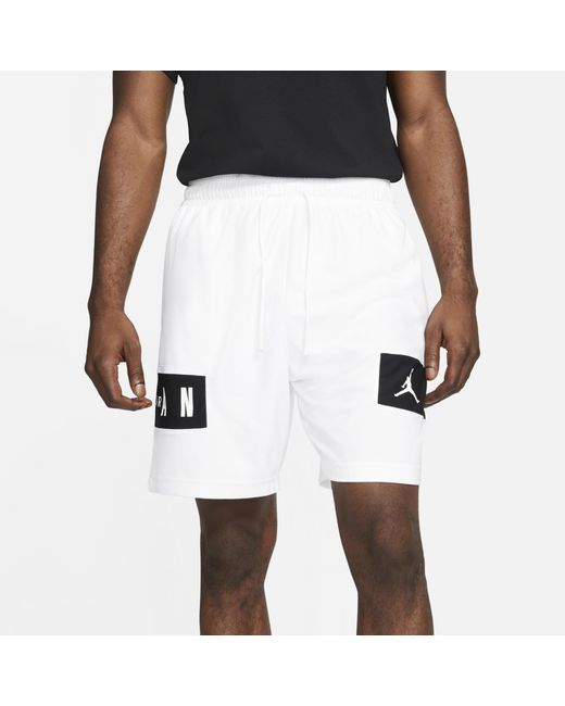Nike Synthetic Dry Air Mesh Gfx Short in White/Black/White (White) for Men  - Lyst