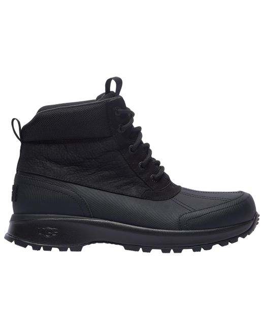 UGG Leather Emmett Duck Boot in Black/Black (Black) for Men - Lyst
