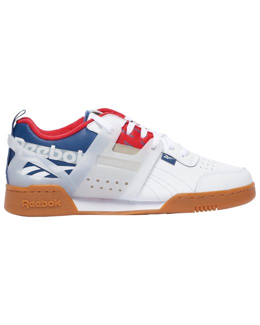 reebok workout plus altered white navy