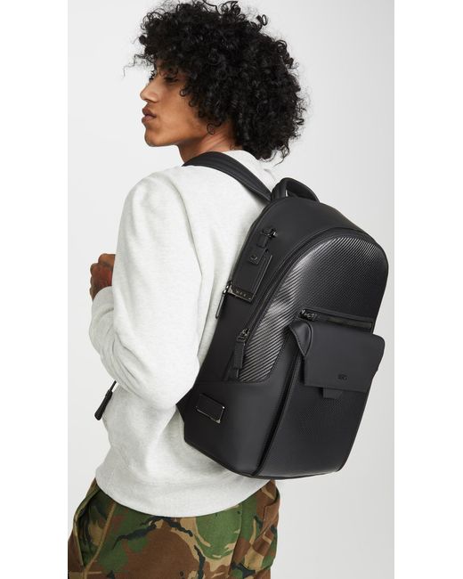 Tumi Ashton Marlow Backpack in Carbon (Black) for Men - Lyst