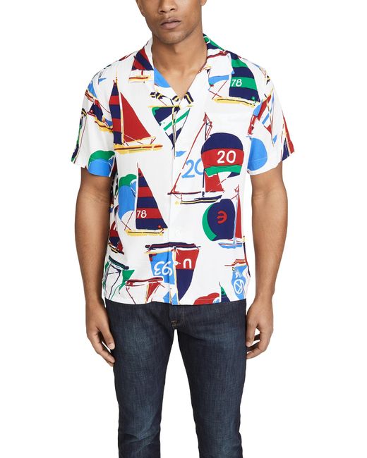 ralph lauren sailboat shirt