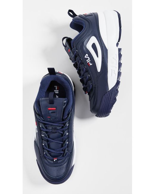 light blue fila disruptor