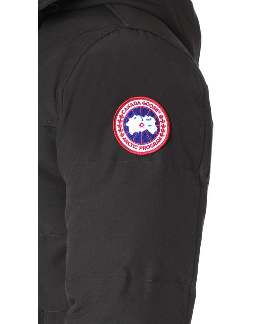 canada goose men's macmillan parka black