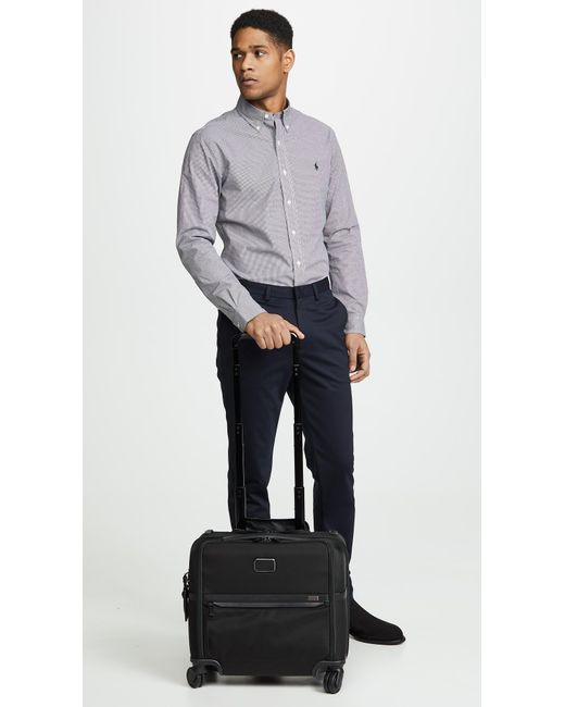 tumi 4 wheeled briefcase
